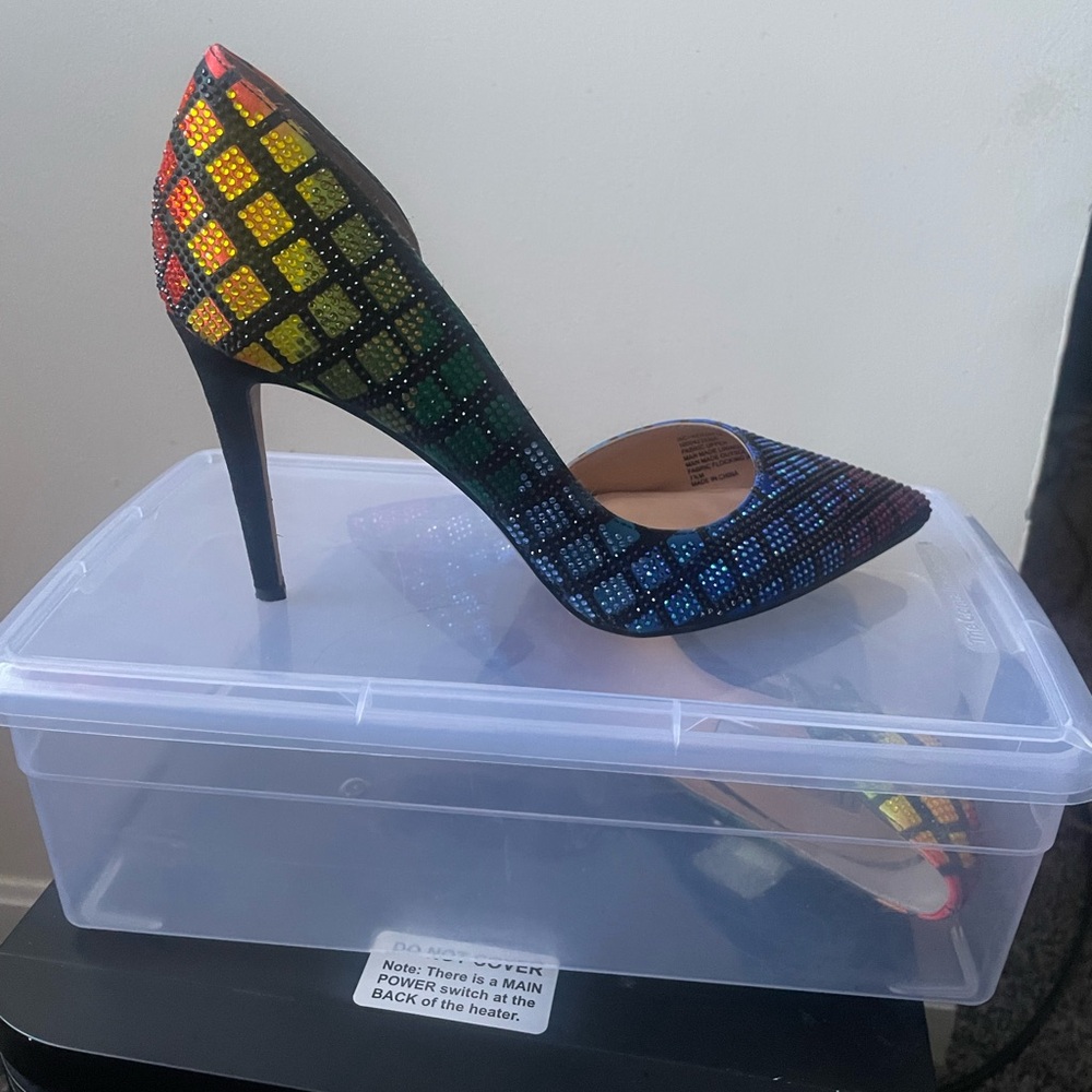 INC International Concepts Multicolor Stiletto Heels